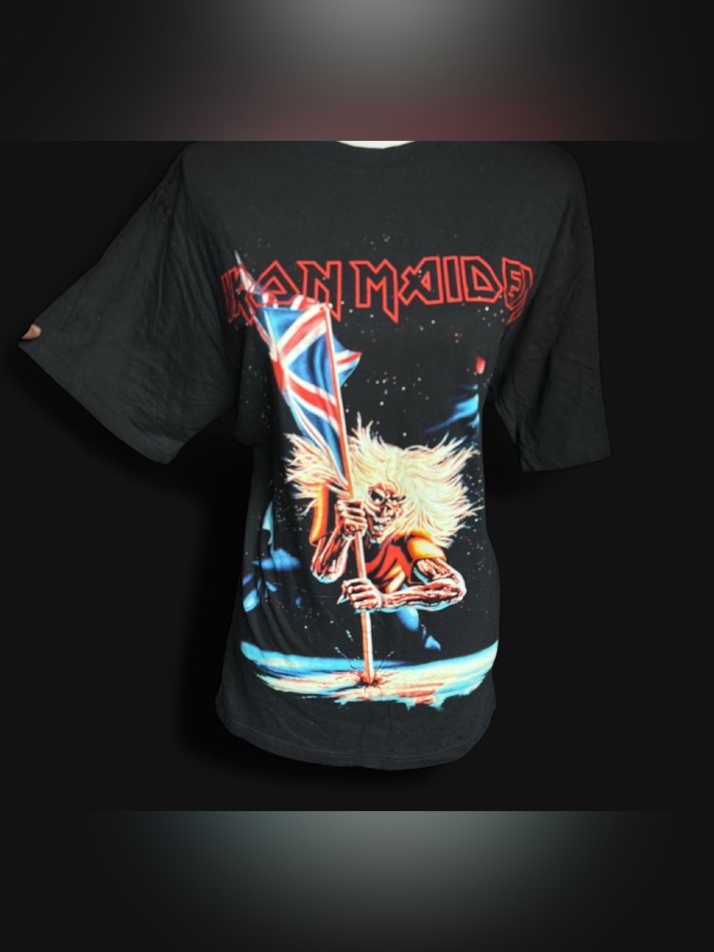 Iron Maiden Black Graphic Band Tee
